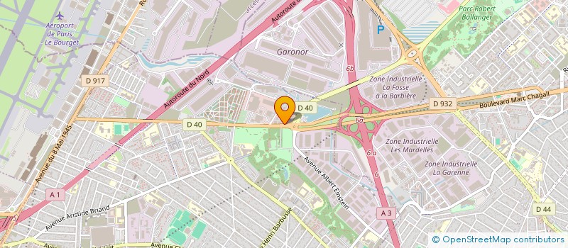 localisation de l'entreprise MONSIEUR SAKOUBAMAKAN DEMBELE à LE BLANC-MESNIL