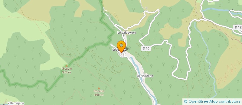 localisation de l'entreprise MONSIEUR SALAH AIT-LARBI  VAL-D'AIGOUAL