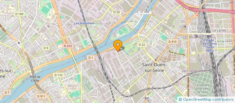 localisation de l'entreprise MONSIEUR SALAH AIT OUARAB à SAINT-OUEN-SUR-SEINE