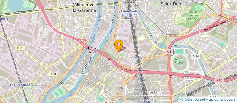 localisation de l'entreprise MONSIEUR SALAH ALI RACHEDI à SAINT-DENIS