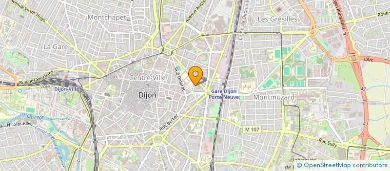 localisation de l'entreprise MONSIEUR SALAH ALLACHE à DIJON