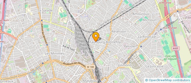 localisation de l'entreprise MONSIEUR SALAH ALLAGUI à TOULOUSE