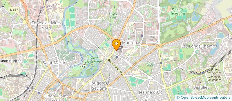 localisation de l'entreprise MONSIEUR SALAH AMRI  RENNES