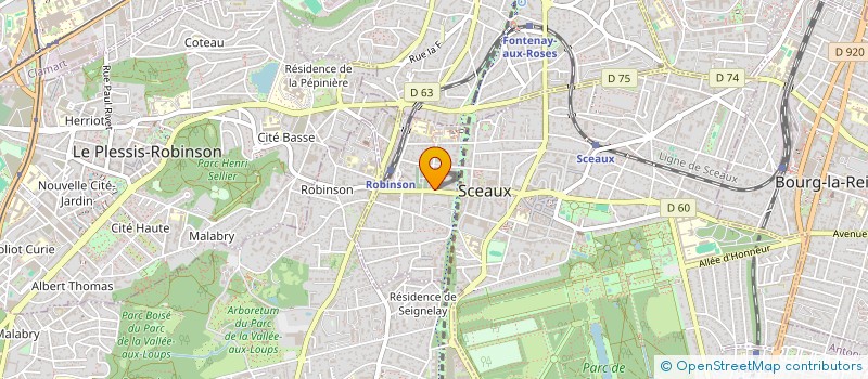 localisation de l'entreprise MONSIEUR SALAH ATMANI à SCEAUX