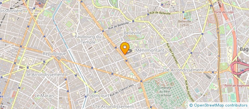 localisation de l'entreprise MONSIEUR SALAH ATTAR à PARIS