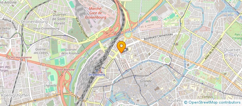 localisation de l'entreprise MONSIEUR SALAH AZZI à STRASBOURG
