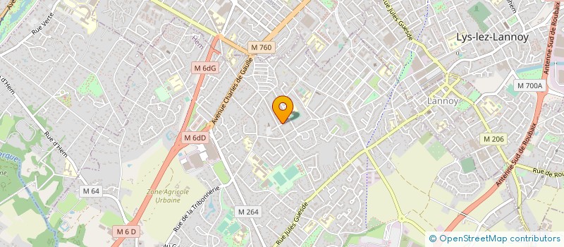 localisation de l'entreprise MONSIEUR SALAH BAHTENE  HEM