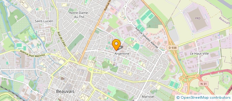 localisation de l'entreprise MONSIEUR SALAH BARA  BEAUVAIS