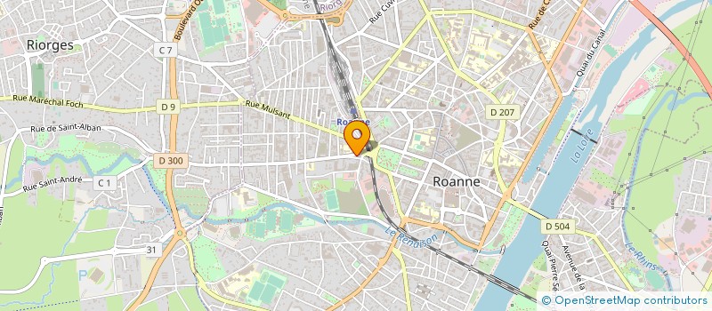 localisation de l'entreprise MONSIEUR SALAH BATNINI à ROANNE
