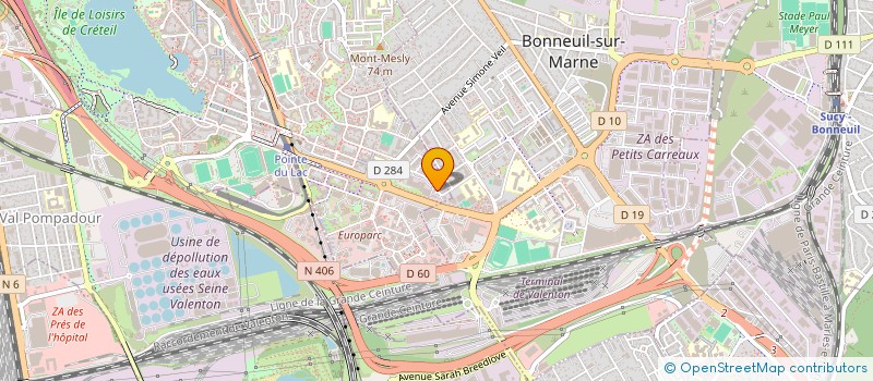 localisation de l'entreprise MONSIEUR SALAH BEHILLIL  CRETEIL