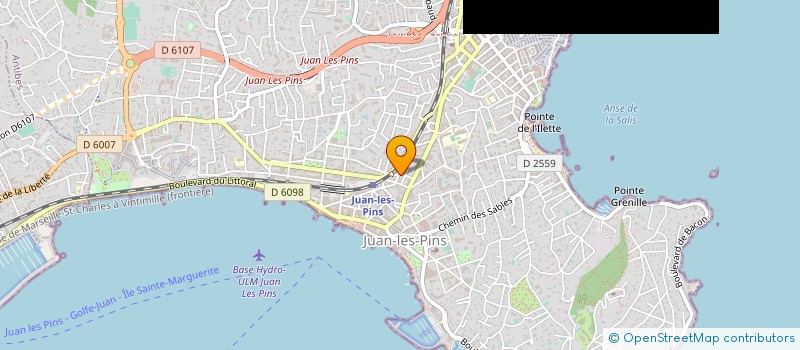 localisation de l'entreprise MONSIEUR SALAH BEJAOUI à ANTIBES