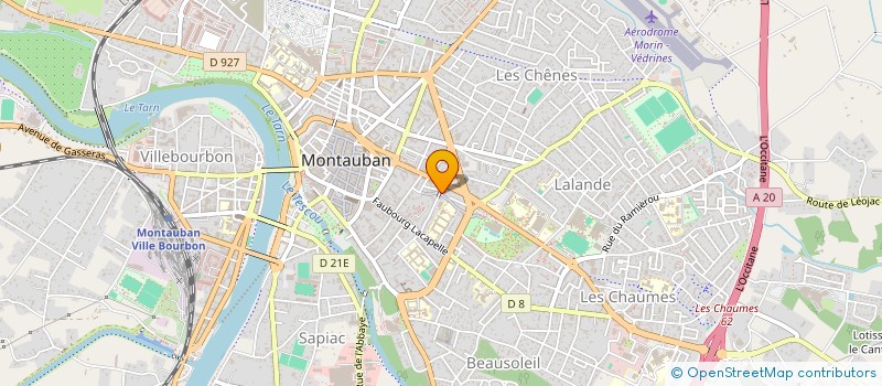 localisation de l'entreprise MONSIEUR SALAH BELKESSA à MONTAUBAN