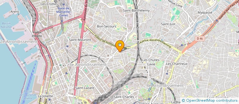 localisation de l'entreprise MONSIEUR SALAH BEN ALI à MARSEILLE