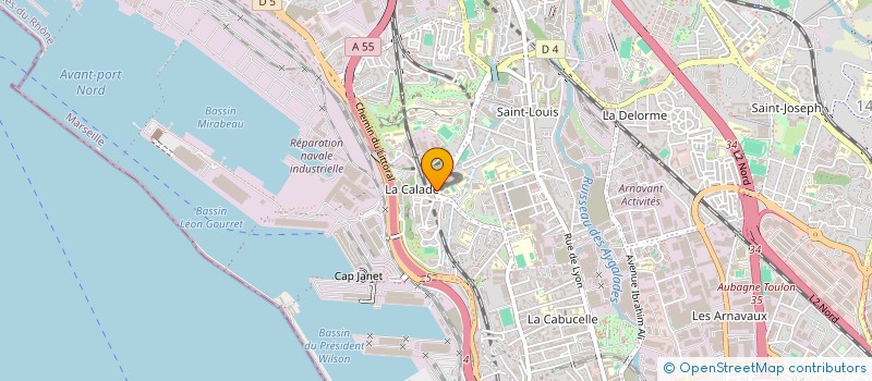 localisation de l'entreprise MONSIEUR SALAH BEN AMOR  MARSEILLE