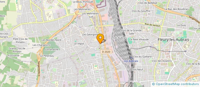 localisation de l'entreprise MONSIEUR SALAH BEN CHEIKH à ORLEANS