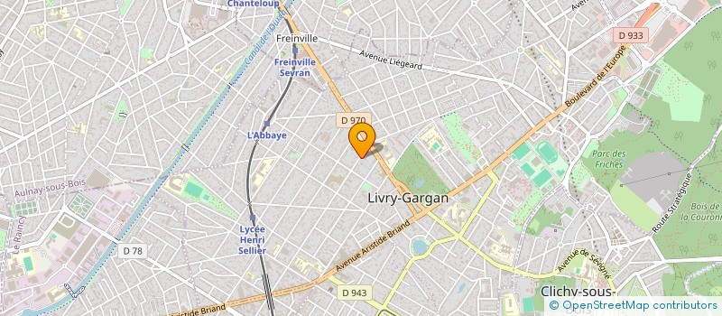 localisation de l'entreprise MONSIEUR SALAH BEN-KACI à LIVRY-GARGAN