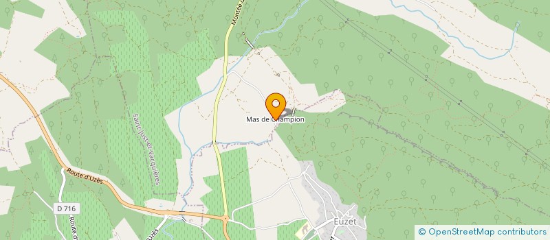 localisation de l'entreprise MONSIEUR SALAH BEN M'BAREK BEN SALAH  SAINT-JUST-ET-VACQUIERES