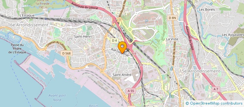 localisation de l'entreprise MONSIEUR SALAH BEN-REZKALLAH à MARSEILLE