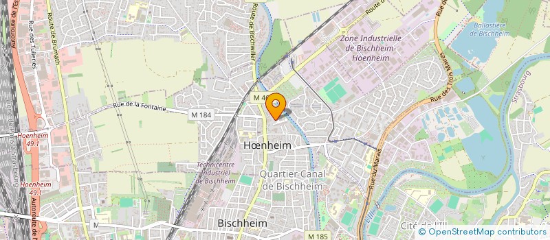 localisation de l'entreprise MONSIEUR SALAH BOUABID  HNHEIM