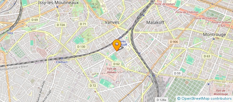 localisation de l'entreprise MONSIEUR SALAH BOUAZIZ à MALAKOFF
