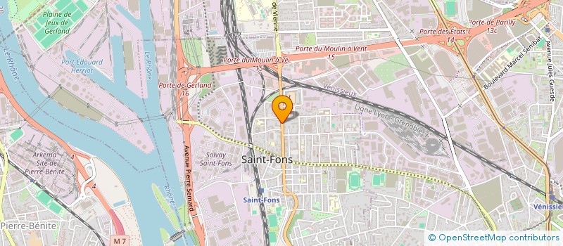 localisation de l'entreprise MONSIEUR SALAH BOUFENAR à SAINT-FONS
