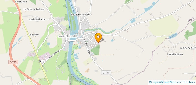 localisation de l'entreprise MONSIEUR SALAH BOUGARRAM  ERDRE-EN-ANJOU