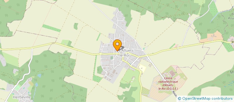 localisation de l'entreprise MONSIEUR SALAH BOUHRARAT  LES ALLUETS-LE-ROI