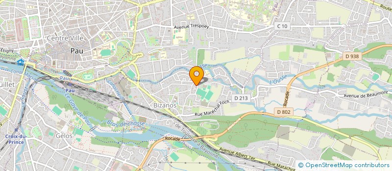 localisation de l'entreprise MONSIEUR SALAH BOUKARKOUR  BIZANOS