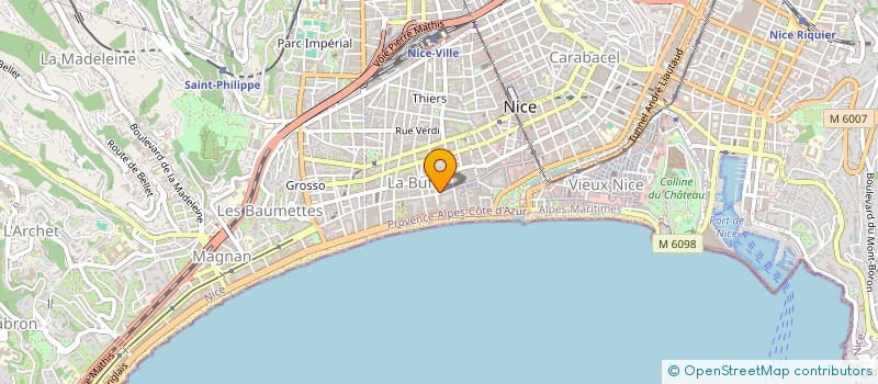 localisation de l'entreprise MONSIEUR SALAH BOULI à NICE
