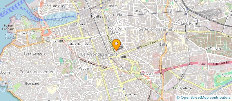 localisation de l'entreprise MONSIEUR SALAH BOUNOUR à MARSEILLE