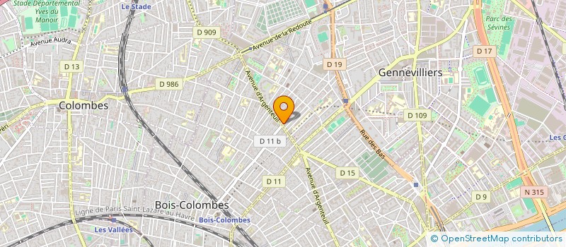 localisation de l'entreprise MONSIEUR SALAH BOUZINA à ASNIERES-SUR-SEINE