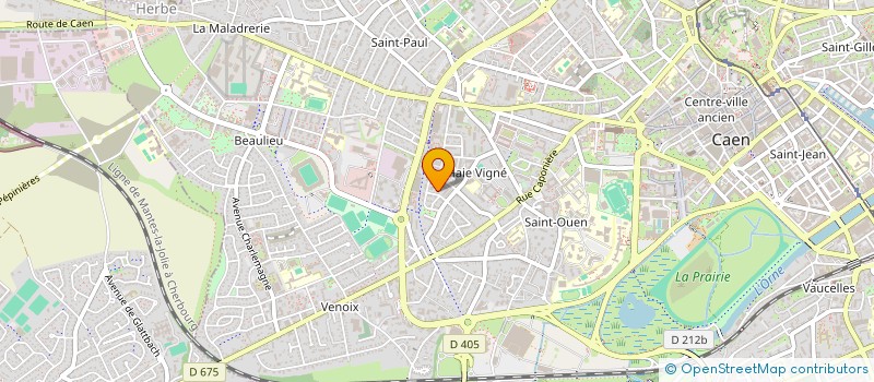 localisation de l'entreprise MONSIEUR SALAH CHABI à CAEN