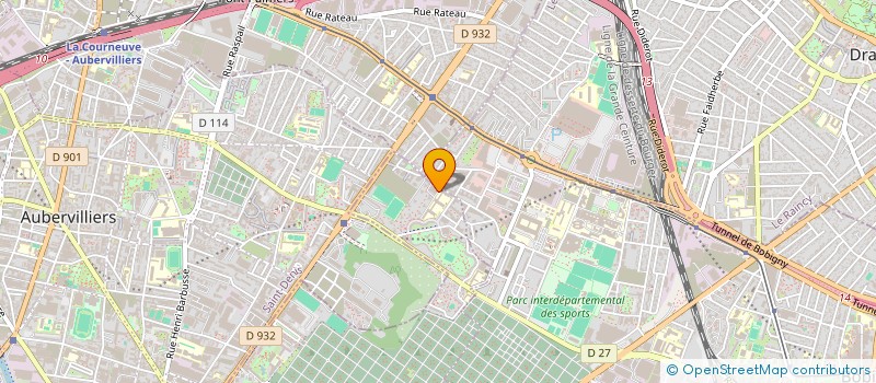 localisation de l'entreprise MONSIEUR SALAH CHEBAB  PANTIN