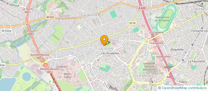 localisation de l'entreprise MONSIEUR SALAH DADDA  TOULOUSE