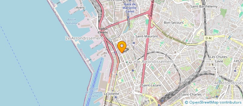 localisation de l'entreprise MONSIEUR SALAH DANNA à MARSEILLE