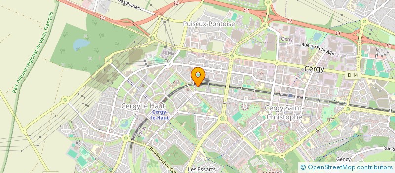 localisation de l'entreprise MONSIEUR SALAH DIN CHERRADI à PONTOISE