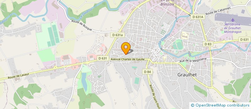 localisation de l'entreprise MONSIEUR SALAH'DINE RIAD  BLAGNAC