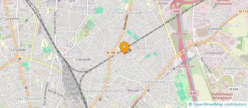 localisation de l'entreprise MONSIEUR SALAH-EDDINE ABDELHAQ  TOULOUSE