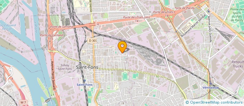 localisation de l'entreprise MONSIEUR SALAH-EDDINE ABES  SAINT-FONS