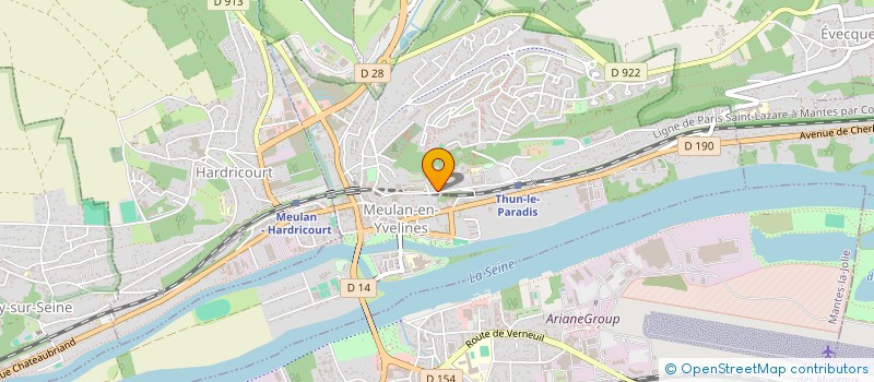 localisation de l'entreprise MONSIEUR SALAH-EDDINE AMZIL  MEULAN-EN-YVELINES