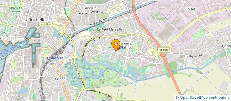 localisation de l'entreprise MONSIEUR SALAH-EDDINE BANOUN  LA ROCHELLE