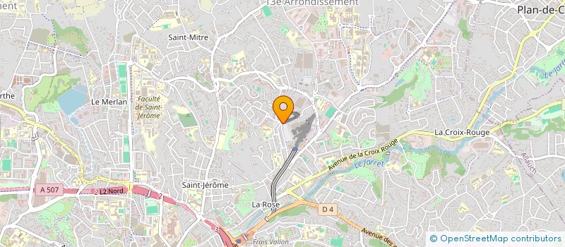 localisation de l'entreprise MONSIEUR SALAH EDDINE BELANI à MARSEILLE