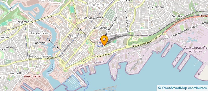 localisation de l'entreprise MONSIEUR SALAH EDDINE BENANTAR à BREST