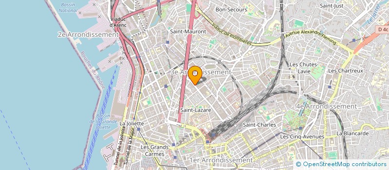 localisation de l'entreprise MONSIEUR SALAH EDDINE BENSAKHRIA à MARSEILLE