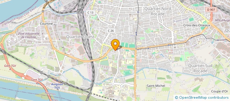 localisation de l'entreprise MONSIEUR SALAH-EDDINE BODROUZ  AVIGNON