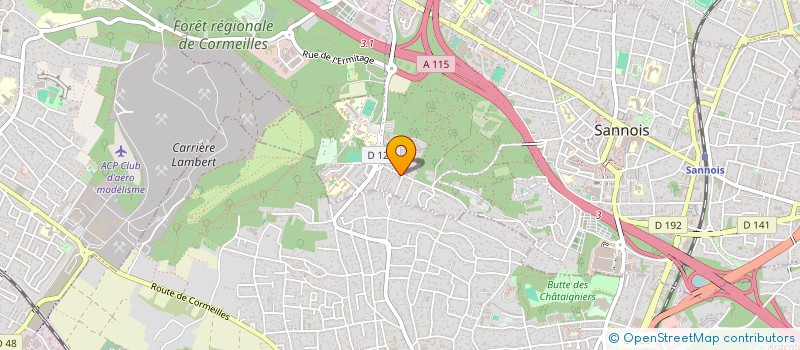 localisation de l'entreprise MONSIEUR SALAH-EDDINE BOUKHARI  SANNOIS