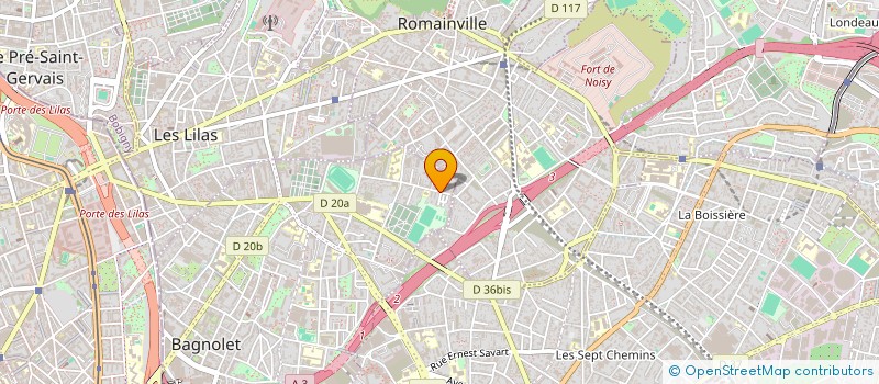 localisation de l'entreprise MONSIEUR SALAH-EDDINE BOUMEKRANE à BAGNOLET
