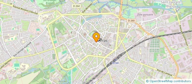 localisation de l'entreprise MONSIEUR SALAH EDDINE BOUSSOUBAA à ARRAS