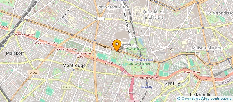 localisation de l'entreprise MONSIEUR SALAH EDDINE DAHMANI  PARIS