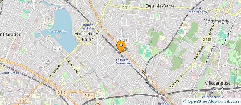 localisation de l'entreprise MONSIEUR SALAH-EDDINE ISMAIL  DEUIL-LA-BARRE